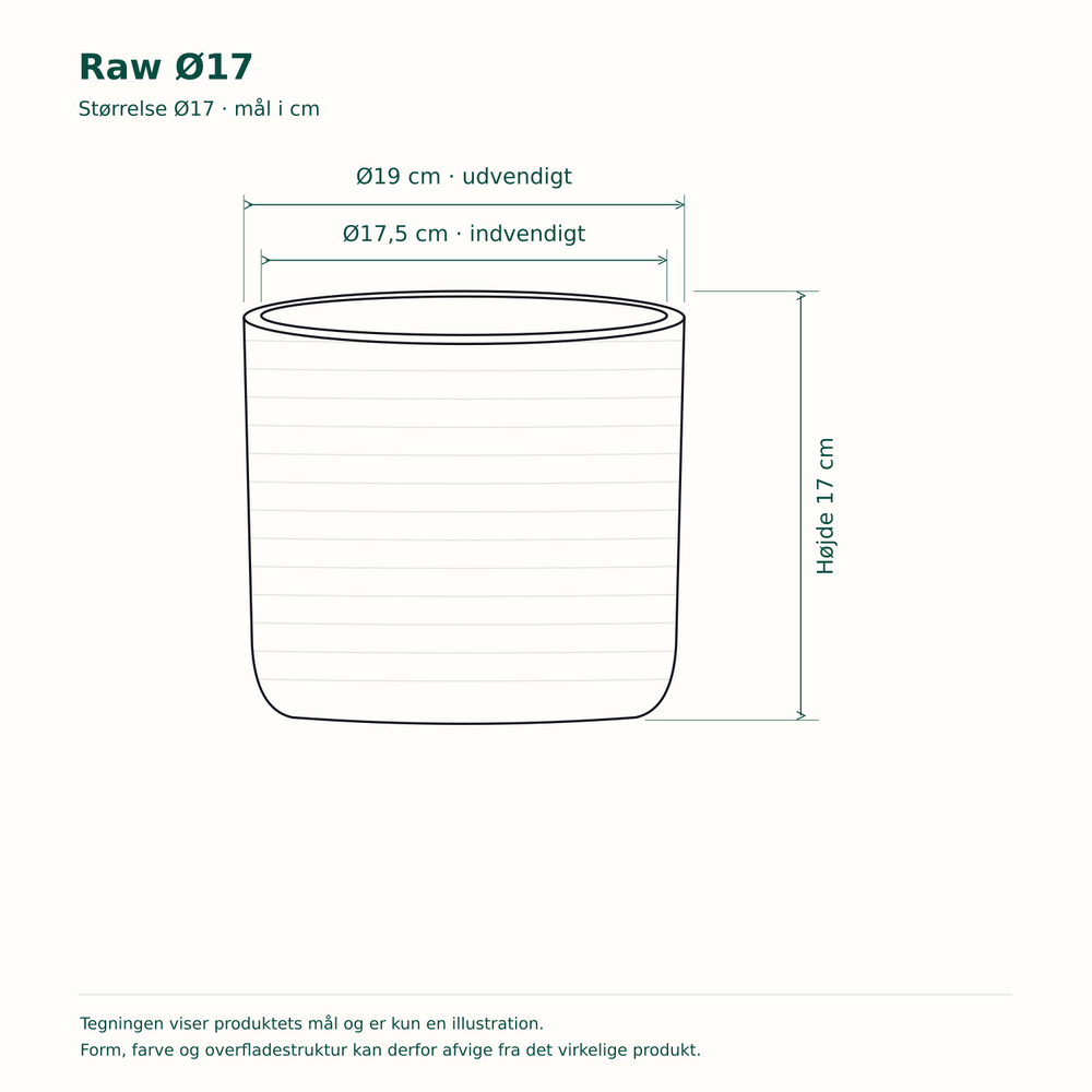 Raw Ø17