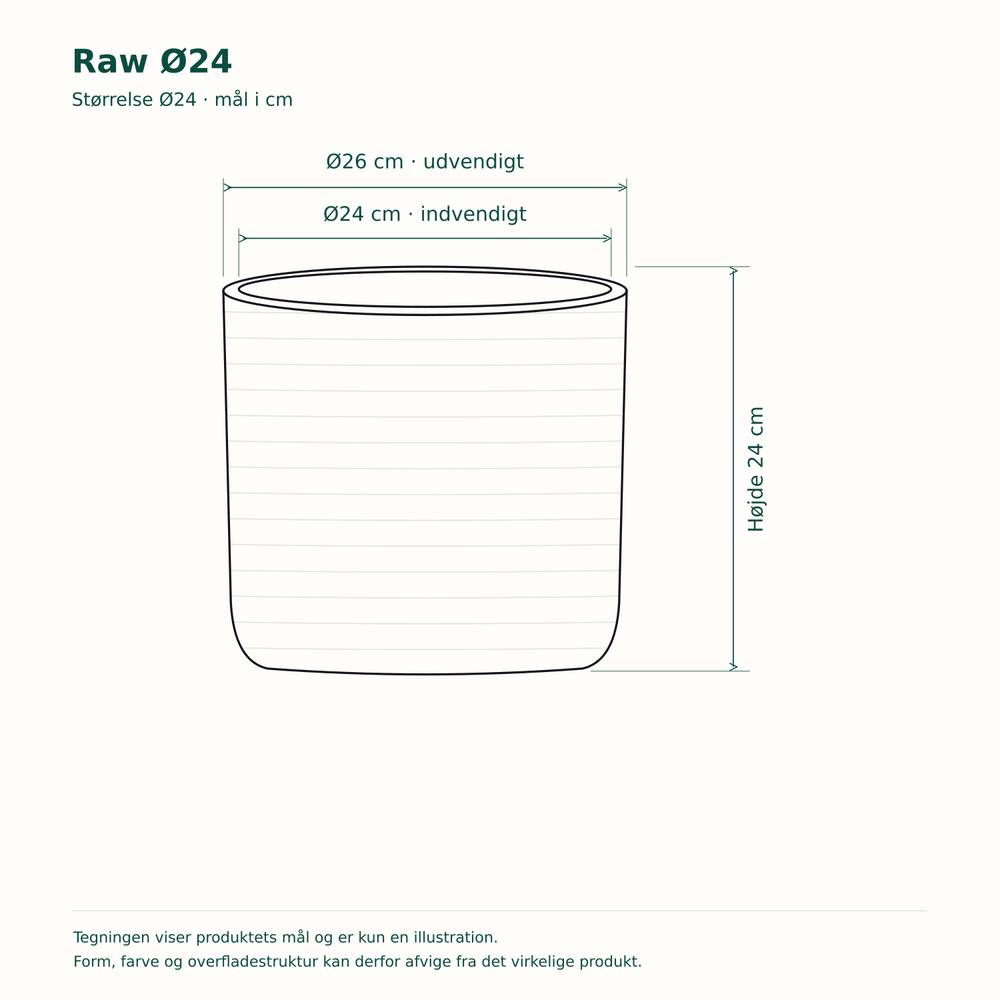 Raw Ø24